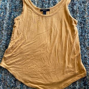 Forever 21 cute yellow tank